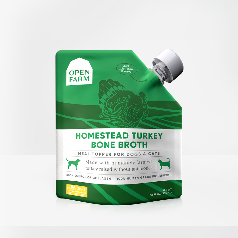 Homestead Turkey Bone Broth for Cats