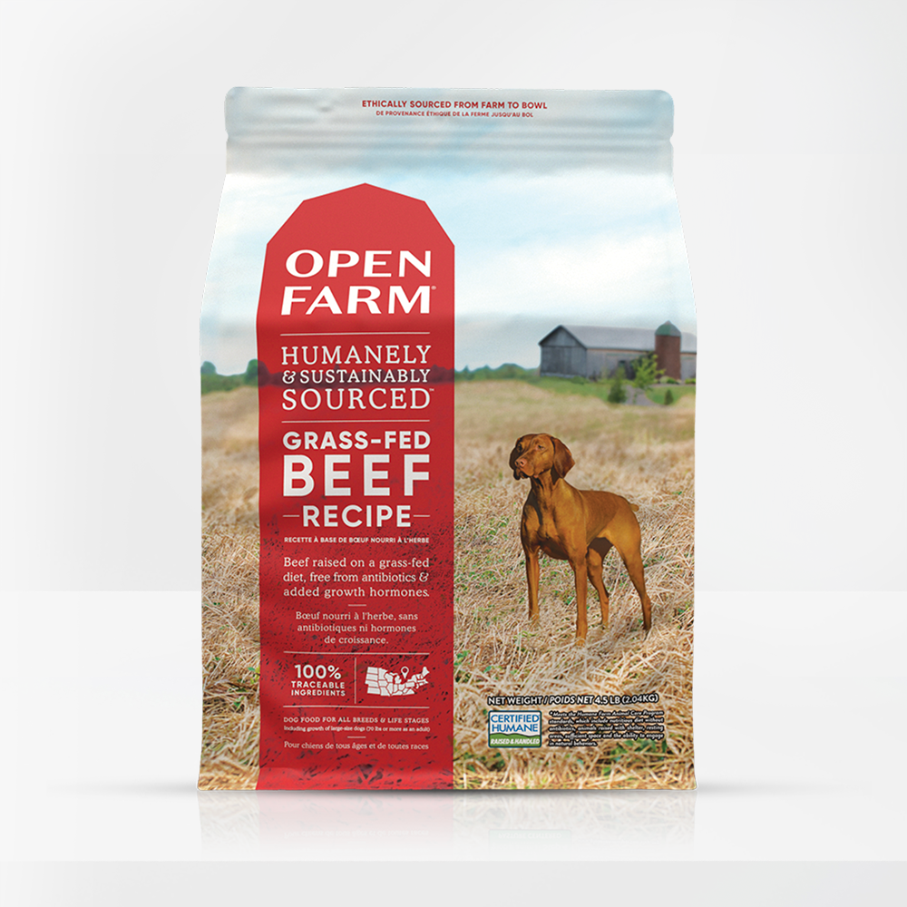 Grass-Fed Beef Dry Dog Food