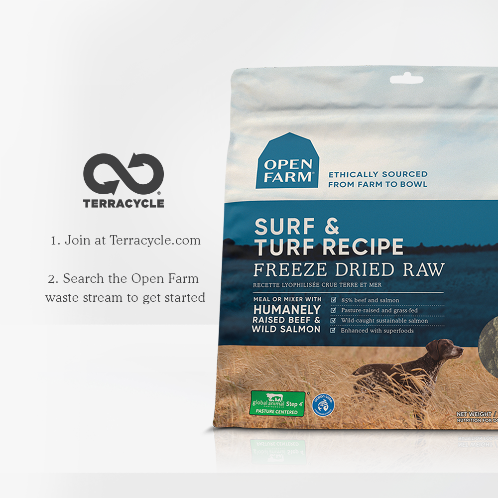 Surf & Turf Freeze Dried Raw Dog Food