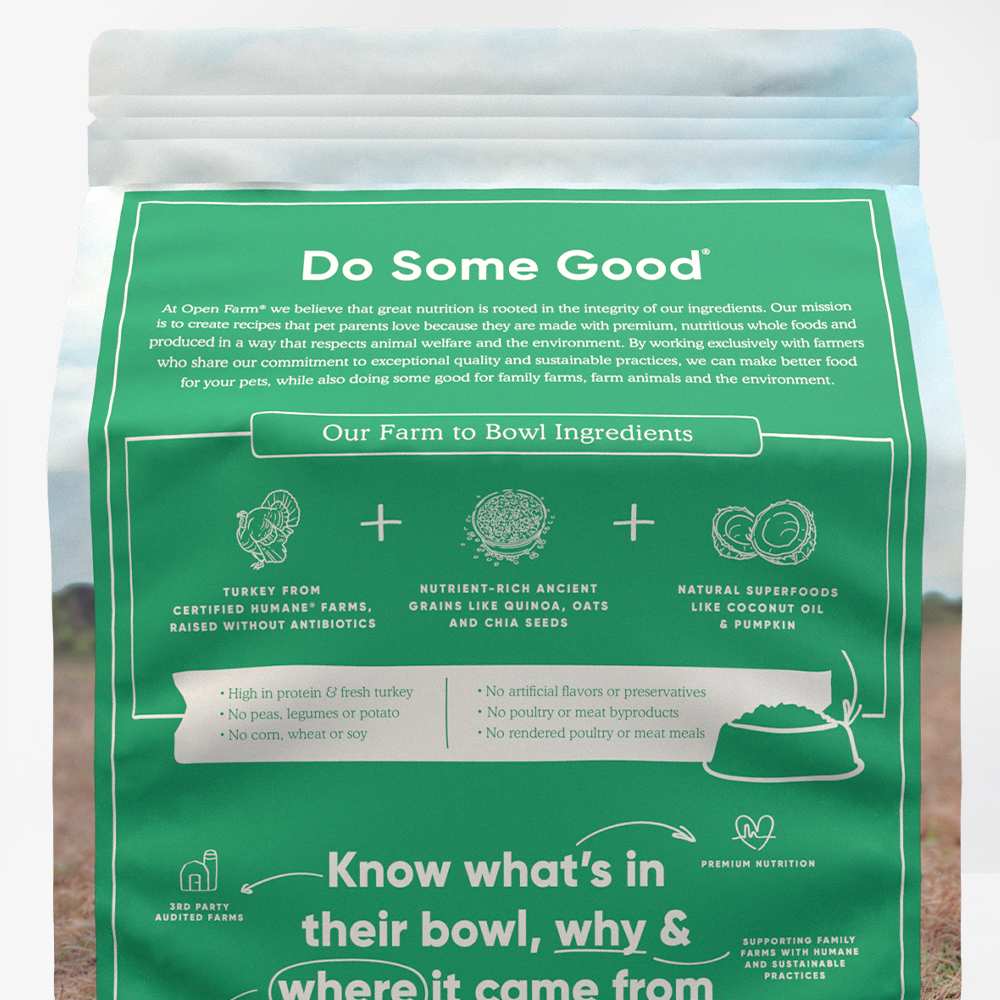 Homestead Turkey & Ancient Grains Dry Dog Food